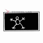 Blackboard, double-sided, 1160 x 760 mm